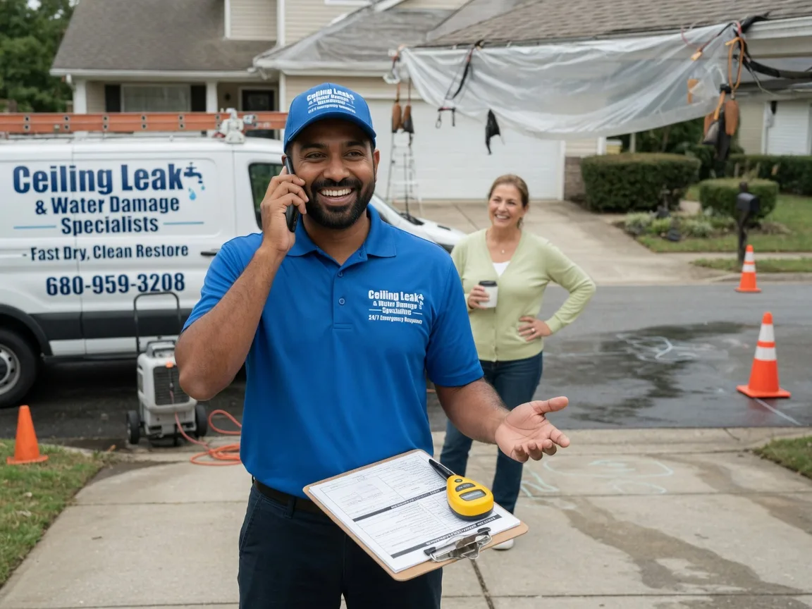 Ceiling Leak Cleanup Marianna, AR FAQs